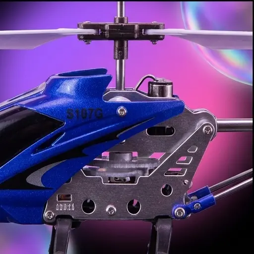 Pilot zdalnego sterowania do Syma S107G z trymerem żyroskopu i wskaźnikiem ładowania Pilot zdalnego sterowania do Syma S107G z trymerem żyroskopu i wskaźnikiem ładowania