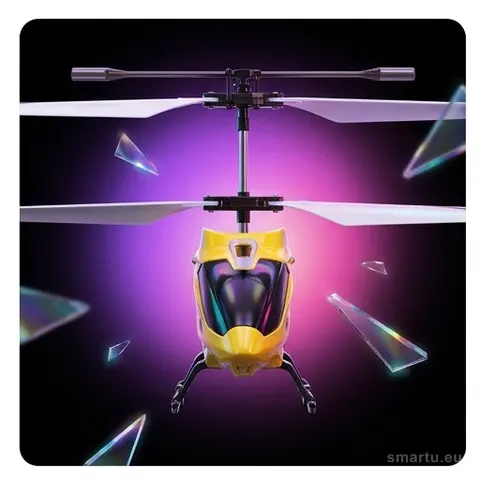 SYMA S107H helikopter RC 2.4GHz żółty z żyroskopem GYRO i diodami LED, RTF gotowy do lotu SYMA S107H helikopter RC 2.4GHz żółty z żyroskopem GYRO i diodami LED, RTF gotowy do lotu
