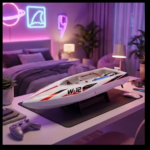 WLtoys WL912A - kokpit łodzi z szczelną obudową elektroniki, uszczelki wodoodporne WLtoys WL912A - kokpit łodzi z szczelną obudową elektroniki, uszczelki wodoodporne