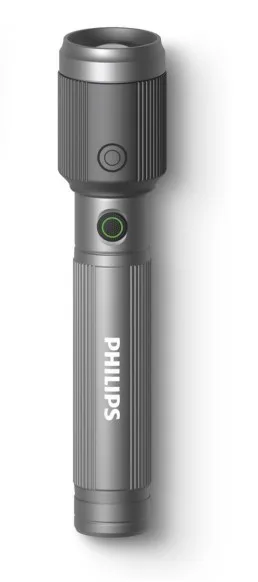 Philips Latarka akumulatorowa USB-C 650 lm 2000mAh — zdjęcie producenta Philips Latarka akumulatorowa USB-C 650 lm 2000mAh — zdjęcie producenta
