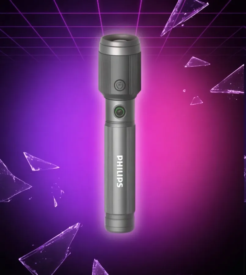 Philips Latarka akumulatorowa USB-C 650 lm 2000mAh — zdjęcie główne, smartu.eu Philips Latarka akumulatorowa USB-C 650 lm 2000mAh — zdjęcie główne, smartu.eu