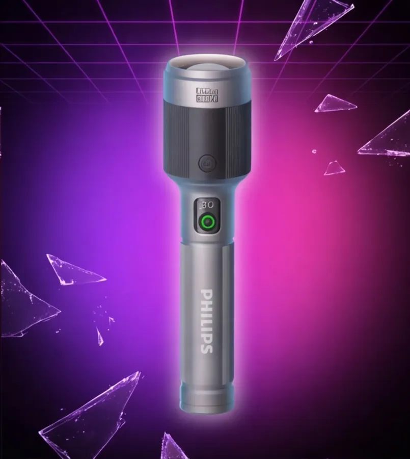 Philips Latarka akumulatorowa USB-C 2200 lm 9000mAh — zdjęcie główne, smartu.eu Philips Latarka akumulatorowa USB-C 2200 lm 9000mAh — zdjęcie główne, smartu.eu