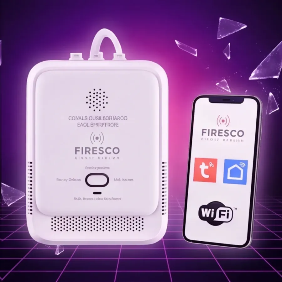Firesco Czujnik gazu ziemnego JT-ZL2010W z funkcją komunikacji Tuya / Smart Life, czujnik — zdjęcie główne, smartu.eu Firesco Czujnik gazu ziemnego JT-ZL2010W z funkcją komunikacji Tuya / Smart Life, czujnik — zdjęcie główne, smartu.eu