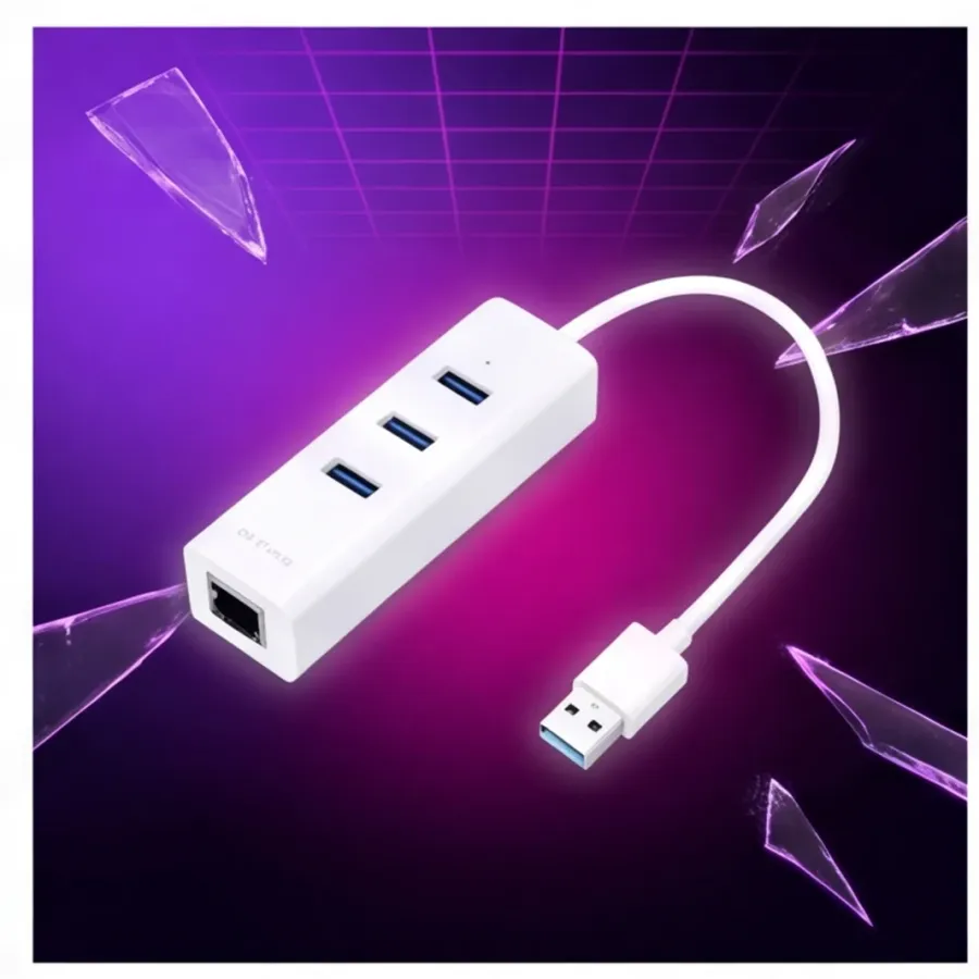 TP-LINK UE330 Ethernet to USB 3.0 — zdjęcie główne, smartu.eu TP-LINK UE330 Ethernet to USB 3.0 — zdjęcie główne, smartu.eu