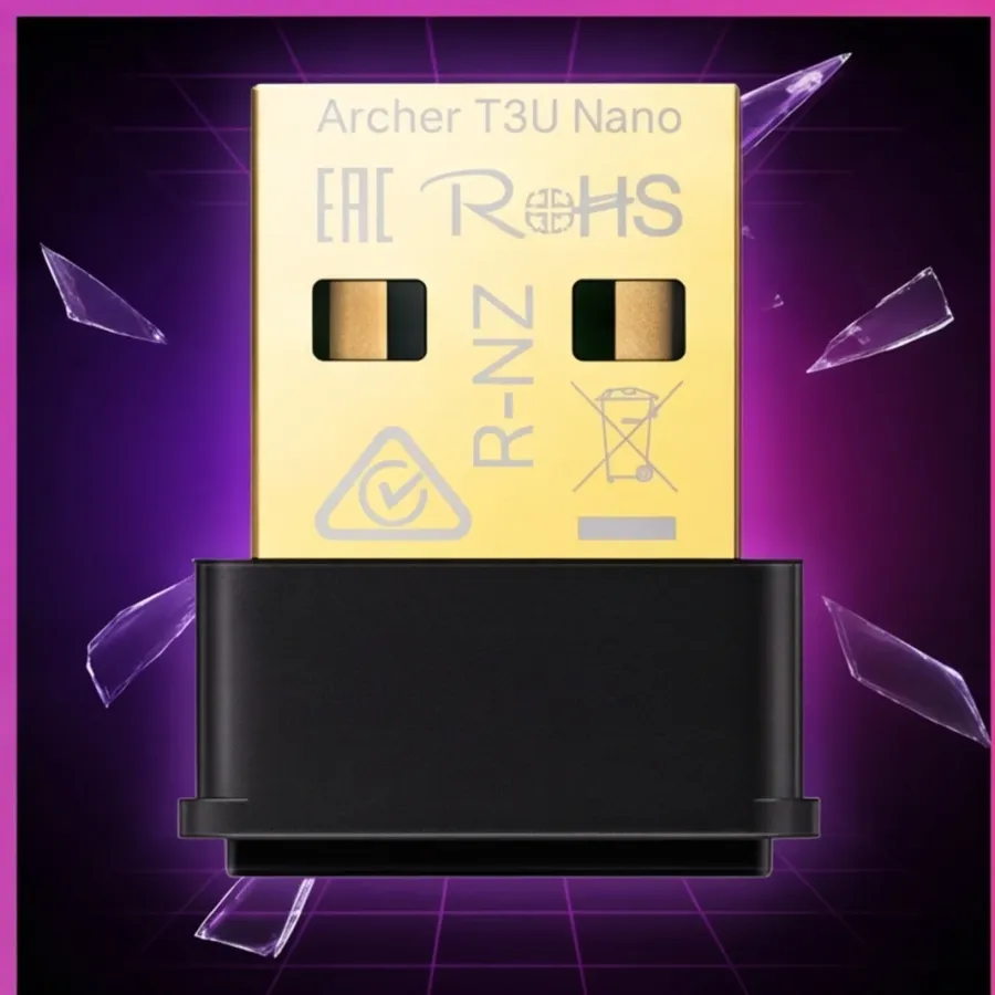 Karta TP-LINK sieciowa Archer T3U Nano USB AC1300 — zdjęcie główne, smartu.eu Karta TP-LINK sieciowa Archer T3U Nano USB AC1300 — zdjęcie główne, smartu.eu