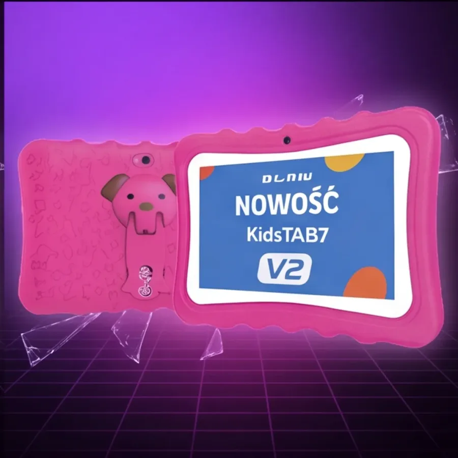 Tablet BLOW KidsTAB7 V2 4/32GB różowe etui kamera 2MP — zdjęcie główne, smartu.eu Tablet BLOW KidsTAB7 V2 4/32GB różowe etui kamera 2MP — zdjęcie główne, smartu.eu