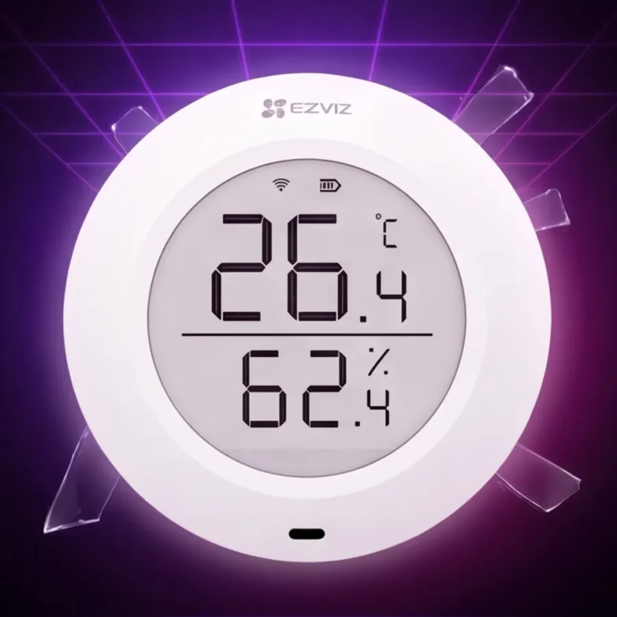 EZVIZ Czujnik Temperatury i Wilgotności CS-T51C — zdjęcie główne, smartu.eu EZVIZ Czujnik Temperatury i Wilgotności CS-T51C — zdjęcie główne, smartu.eu