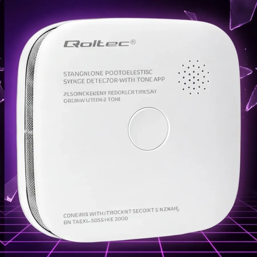 Qoltec Czujnik dymu z baterią | Tuya | Wi-Fi | alarm 85dB | LED — zdjęcie główne, smartu.eu Qoltec Czujnik dymu z baterią | Tuya | Wi-Fi | alarm 85dB | LED — zdjęcie główne, smartu.eu