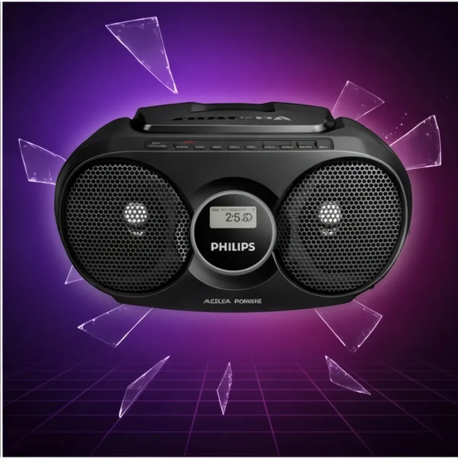 Philips Radio CD czarne AZ215B — zdjęcie główne, smartu.eu Philips Radio CD czarne AZ215B — zdjęcie główne, smartu.eu