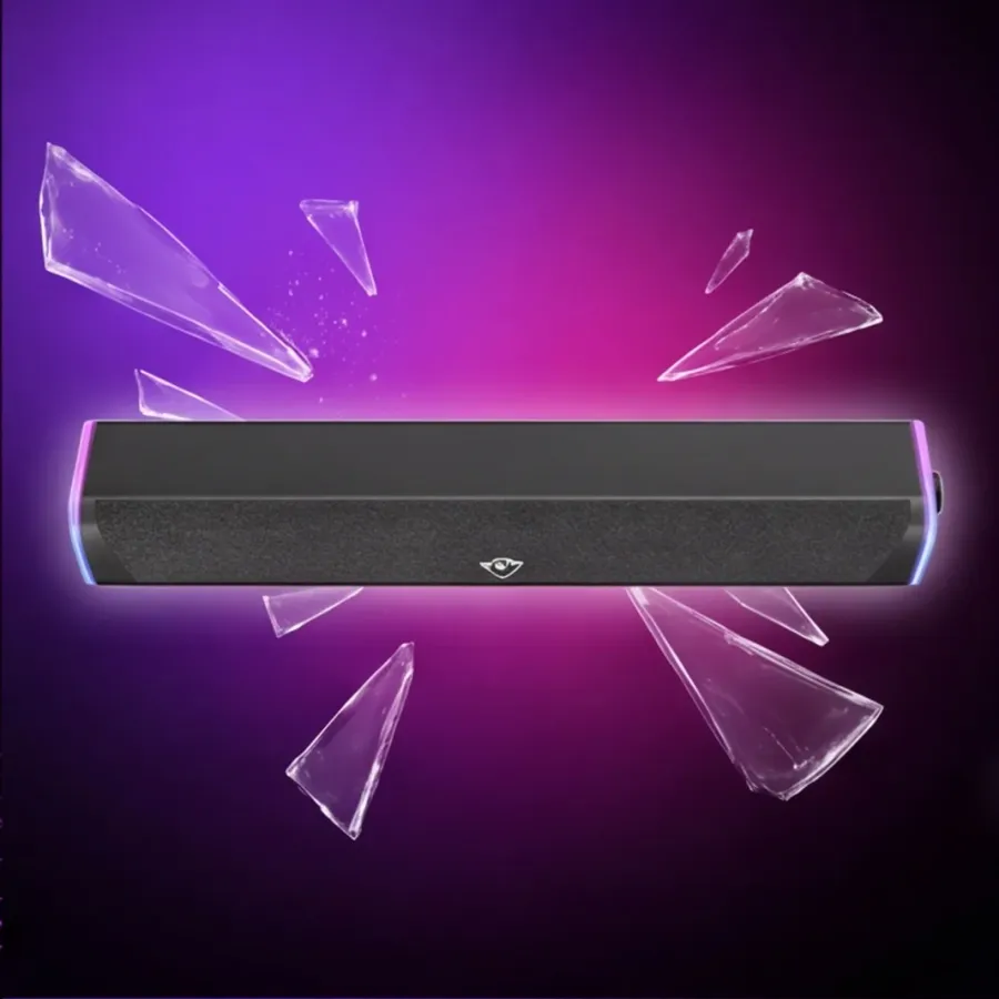 Trust Soundbar GXT 620 Axon RGB Illum inated — zdjęcie główne, smartu.eu Trust Soundbar GXT 620 Axon RGB Illum inated — zdjęcie główne, smartu.eu