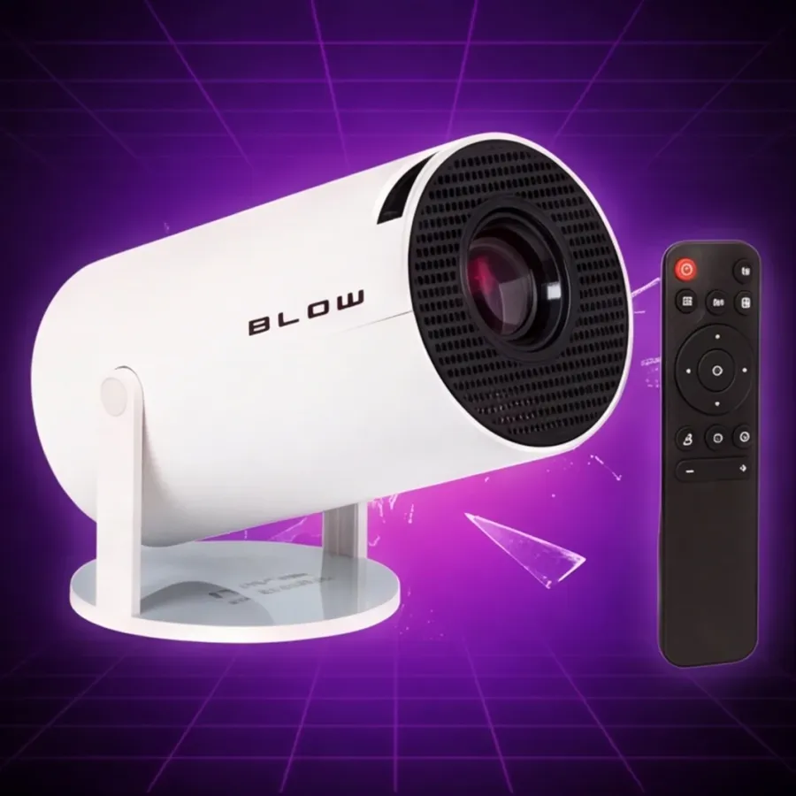 Projektor BLOW przenośny AndroidTV FullHD — zdjęcie główne, smartu.eu Projektor BLOW przenośny AndroidTV FullHD — zdjęcie główne, smartu.eu