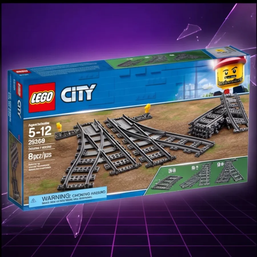 LEGO Klocki City 60238 Zwrotnice — zdjęcie główne, smartu.eu LEGO Klocki City 60238 Zwrotnice — zdjęcie główne, smartu.eu