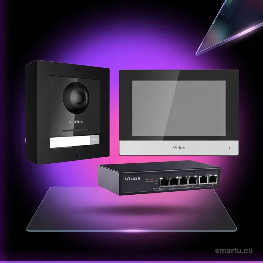 VIDOS ONE M2010 S2101 wideodomofon IP 7 cali dotykowy monitor stacja bramowa 1080p VIDOS ONE M2010 S2101 wideodomofon IP 7 cali dotykowy monitor stacja bramowa 1080p