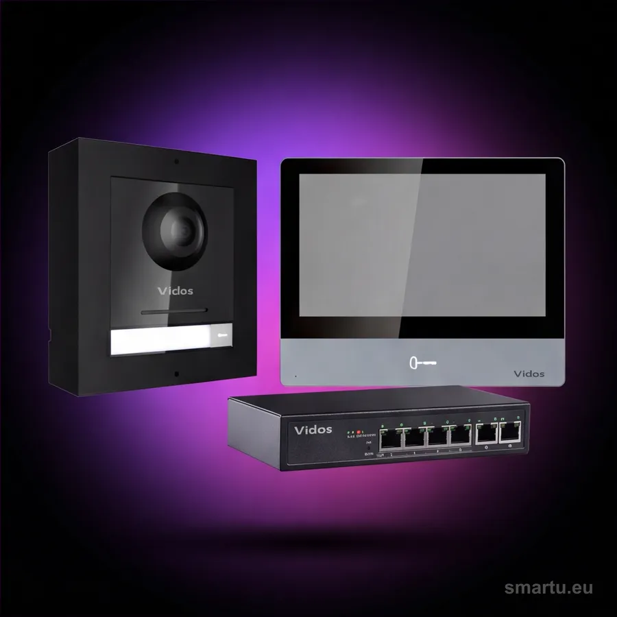 VIDOS ONE M2020 S2101 wideodomofon IP 7 cali 1080p PoE natynkowy jednorodzinny zestaw VIDOS ONE M2020 S2101 wideodomofon IP 7 cali 1080p PoE natynkowy jednorodzinny zestaw
