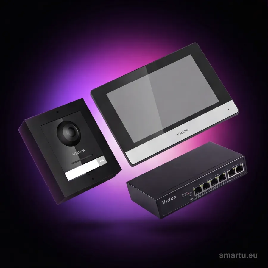 Wideodomofon IP VIDOS ONE M2010 S2201, 7 cali WiFi, 1080p, podtynkowa stacja IP65 Wideodomofon IP VIDOS ONE M2010 S2201, 7 cali WiFi, 1080p, podtynkowa stacja IP65