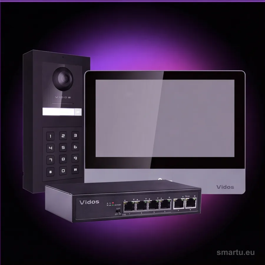 VIDOS ONE X160 M2020 wideodomofon IP zestaw jednorodzinny monitor 7 cali dotykowy Wi-Fi 1080p VIDOS ONE X160 M2020 wideodomofon IP zestaw jednorodzinny monitor 7 cali dotykowy Wi-Fi 1080p