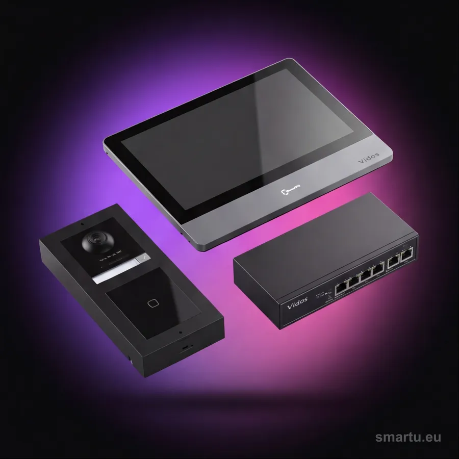 VIDOS ONE X161/M2020 wideodomofon IP 7 cali IPS monitor dotykowy Wi-Fi stacja modularna z szyfratorem VIDOS ONE X161/M2020 wideodomofon IP 7 cali IPS monitor dotykowy Wi-Fi stacja modularna z szyfratorem