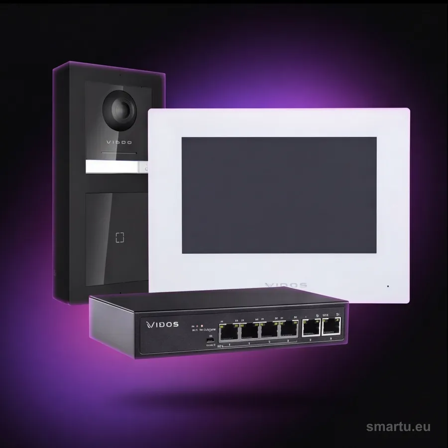 VIDOS ONE X161 M2010W wideodomofon IP 7 cali dotykowy monitor natynkowy czytnik zbliżeniowy VIDOS ONE X161 M2010W wideodomofon IP 7 cali dotykowy monitor natynkowy czytnik zbliżeniowy