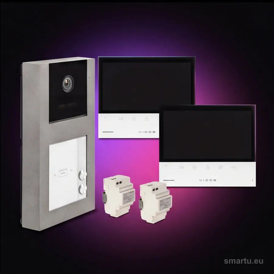 VIDOS X S11-2 M13-XT Tuya zestaw wideodomofon WiFi monitor 7 cali dla 2 abonentów