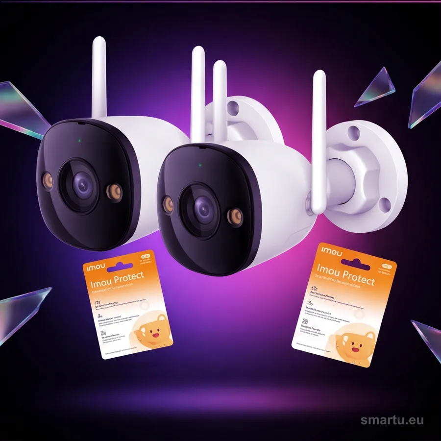 Imou Bullet 3 5MP zestaw 2 kamer IP Wi-Fi z chmurą Imou Protect, IP67, sygnalizacja świetlna i syrena 110 dB Imou Bullet 3 5MP zestaw 2 kamer IP Wi-Fi z chmurą Imou Protect, IP67, sygnalizacja świetlna i syrena 110 dB