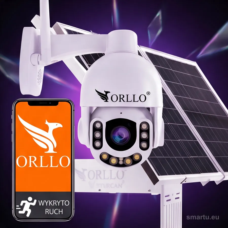 Orllo Z7 PRO kamera obrotowa GSM 4G SIM 4MPx + panel solarny SM6030 Pro 60W 30000mAh Orllo Z7 PRO kamera obrotowa GSM 4G SIM 4MPx + panel solarny SM6030 Pro 60W 30000mAh