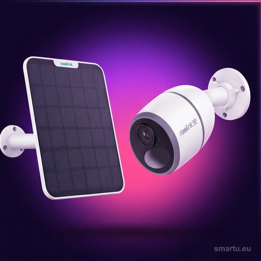 Kamera IP Reolink Go Series G340 8MP LTE 3G z panelem solarnym Kamera IP Reolink Go Series G340 8MP LTE 3G z panelem solarnym