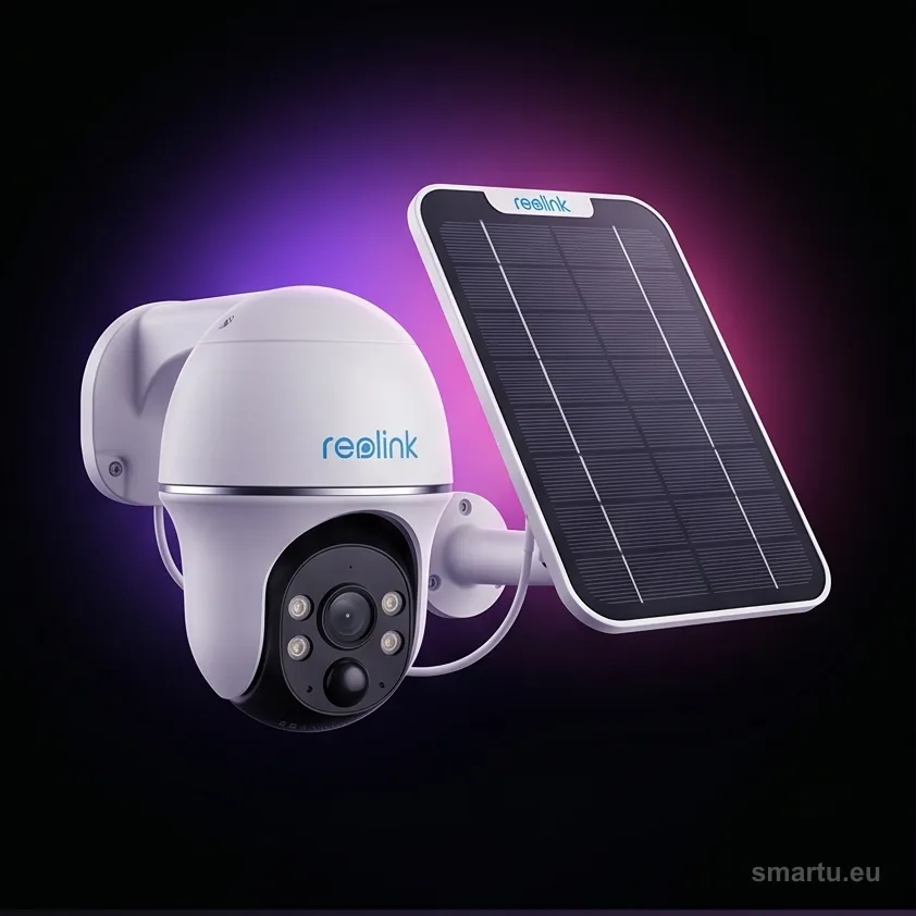 Kamera IP Reolink Argus Series B440 8MP z panelem solarnym Kamera IP Reolink Argus Series B440 8MP z panelem solarnym